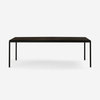 Vipp 971 tafel, gerookt eiken blad - SHOWROOM MODEL