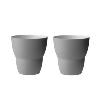 Vipp 201 espresso kopjes, grijs