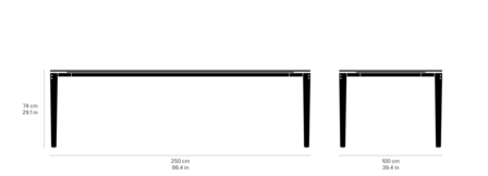 Vipp 719 Open-Air tafel