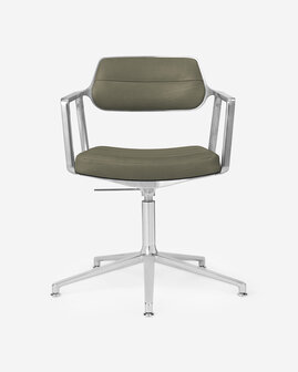 Vipp 453 Swivel met gliders, Bosco green 