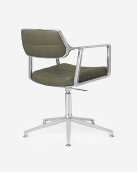 Vipp 453 Swivel met gliders, Bosco green 