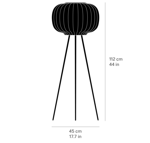 Vipp 581 Paper Vloerlamp