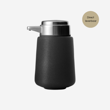 Vipp 9 zeepdispenser, zwart