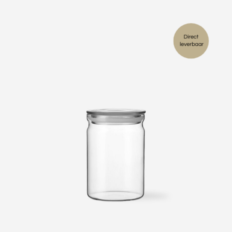 Vipp 253 glazen voorraadbus, 0.9 liter