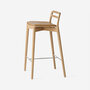 Vipp 484 Cabin counter stool, licht eiken